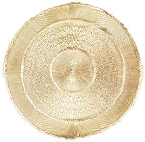 Tányéralátét arany színben, ⌀ 38 cm - Tiseco Home Studio