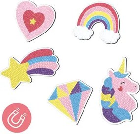 Gyémántmozaik mágnes készlet, APLI Kids Craft Kit (LCA20571)