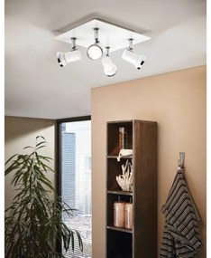 Eglo 95995 - LED Fürdőszobai lámpa TAMARA 1 4xGU10-LED/3,3W/230V