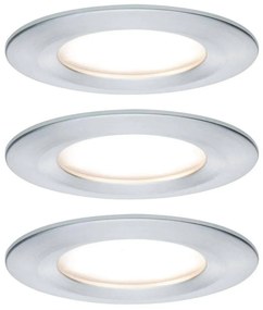 Paulmann 93462 - KÉSZLET 3xLED/6W IP44 Fürdőszobai beépíthető lámpa NOVA 230V