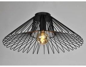 ONLI - Mennyezeti lámpa DUCCIO 1xE27/22W/230V átm. 60 cm fekete