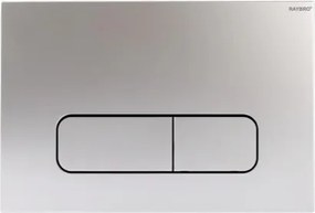 Raybro Öblítőgomb Wc-hez Mocha 25, Matt Króm