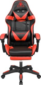 Warrior GX-150 piros és fekete játékszék