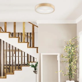 NATURAL mennyezeti lámpa 3xE27/60W/230V, 47 cm, fenyő