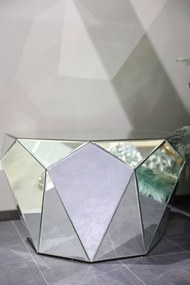 Tükör Diamond dohányzóasztal 50cm 90cm