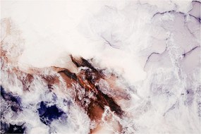 Kép - Lila márvány N⁰1 (90x60 cm)