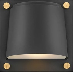 Hinkley lighting klasszikus kültéri fali lámpa scout fekete elshk-scout-bk IP44