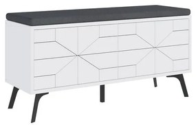 Cipőtároló Dune Bench - Fehér