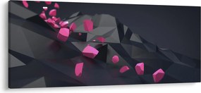 A 3D absztrakció képe (120x50 cm)