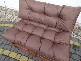 Párnák egy Palettára kpl 2db Barna Step