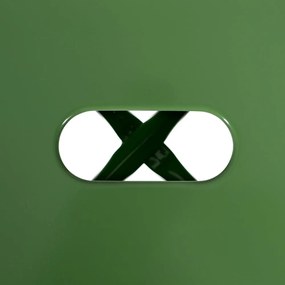 Zöld fém bárszék szett 2 db-os (ülésmagasság 61 cm) – Ixia