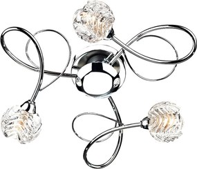 Dar Lighting ZELDA ZEL5350 Plafonlámpa 3x40W/G9 IP20