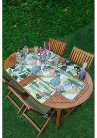 Tányéralátét és asztali futó szett 5 db-os – Mila Home