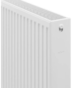 Mexen C22, panelradiátor 1200x600 mm, oldalcsatlakozás, 1983 W, fehér, W422-060-120-00