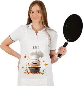 EMI Gusto konyhai kötény, Fehér