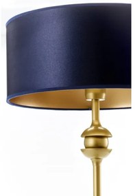 Jupiter 2116 - Asztali lámpa KASZMIR 1xE27/15W/230V kék/arany
