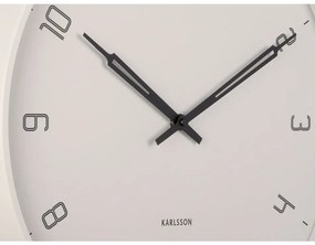 Karlsson 5950WG design falióra 40 cm, szürke