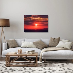 Színes nap képe (üvegen) (70x50 cm)
