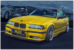 Poszterek 120x80 Arany autó Bmw Auto