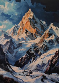 Poszter 42x59,4cm Hegyek Fenség Pillanatok