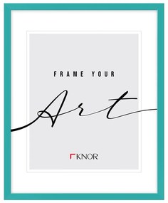 Türkiz álló-fali képkeret 20x26 cm – knor