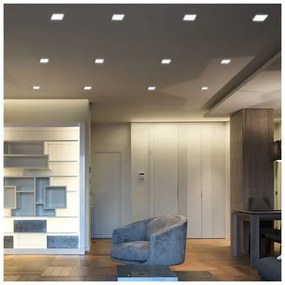 Solight WD143 - LED beépíthető mennyezeti lámpatest 18W/230V 3000/4000/6000K 22,5x22,5 cm fehér