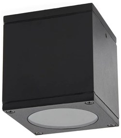 Kobi Kültéri spotlámpa 1xGU10/35W/230V IP54 szögletes fekete KB0369