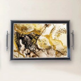 Üveg tálca, 38×24 cm – TPG9868