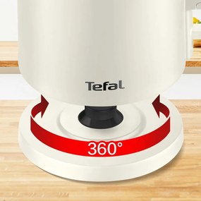 Krémszínű vízforraló 1,5 l Thermo Protect KO140AE0 – Tefal