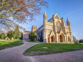 Poszter 80x60cm St Albance székesegyhåz, Assaf Frank