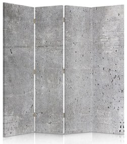 Gario Paraván Beton textúra Méret: 145 x 170 cm, Kivitelezés: Forgó paraván 360°