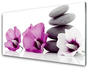Akrilkép virágok Aromaterápiás 100x50 cm