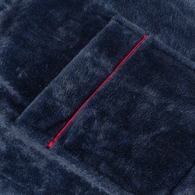 Fürdőköpeny Roger Navy Red Men m