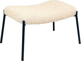 Krémszínű műszőrme lábtartó Glasgow – House Nordic