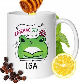 Bögre Igi Barátnők Feleségek Ajándék Nyomtatott Fehér 330ml