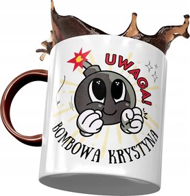 Bordó Bögre Krisztina Feleség Ajándék Nyomtatott Fotóval