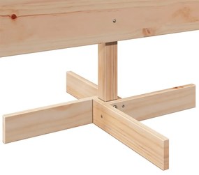 vidaXL tömör fenyő karácsonyfa dekorációnak 180 cm