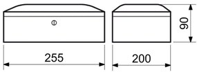 Pénztárgép TS 0120, piros