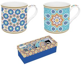 R2S.178MARR Porcelán bögreszett 2db-os, 300ml, dobozban, Atmosphere, Marrakech