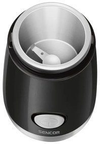 Sencor - Elektromos kávébab daráló 60 g 150W/230V fekete/króm