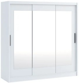 ARIS Ruhásszekrény Fehér színben 204 cm 3DP3L