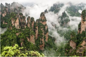 Kép - Zhangjiajie Nemzeti Park, Kína (90x60 cm)