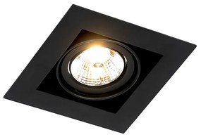 Modern beépíthető reflektor fekete állítható - Oneon 70