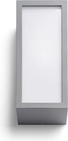 RENDL DURANT fali lámpa ezüstszürke 230V LED E27 15W IP54