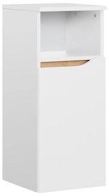 Fehér magas fali fürdőszoba szekrény 30x72 cm Set 857 – Pelipal