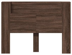 Fejtámla polcokkal Barna Tölgy 140 x 16,5 x 103,5 cm Faanyag