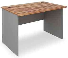 SimpleOffice asztal 120 x 80 cm, dió / szürke