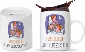 Anyós Szett Bögre Persely fényképes nyomtatással