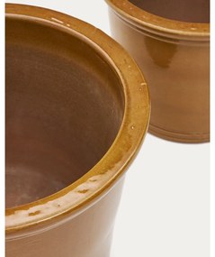 Terrakotta virágcserép készlet 2 db-os ø 47 cm Presili – Kave Home