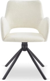 Krzesło FLAV Kremowe Boucle